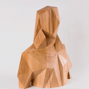 reproduction photographique - Xavier Veilhan - Antoine - buste - 2024