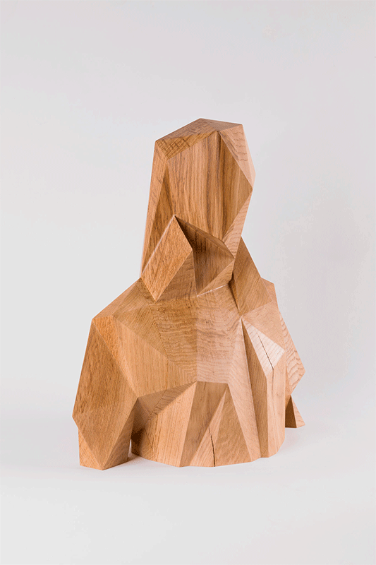 reproduction photographique - Xavier Veilhan - Antoine - buste - 2024